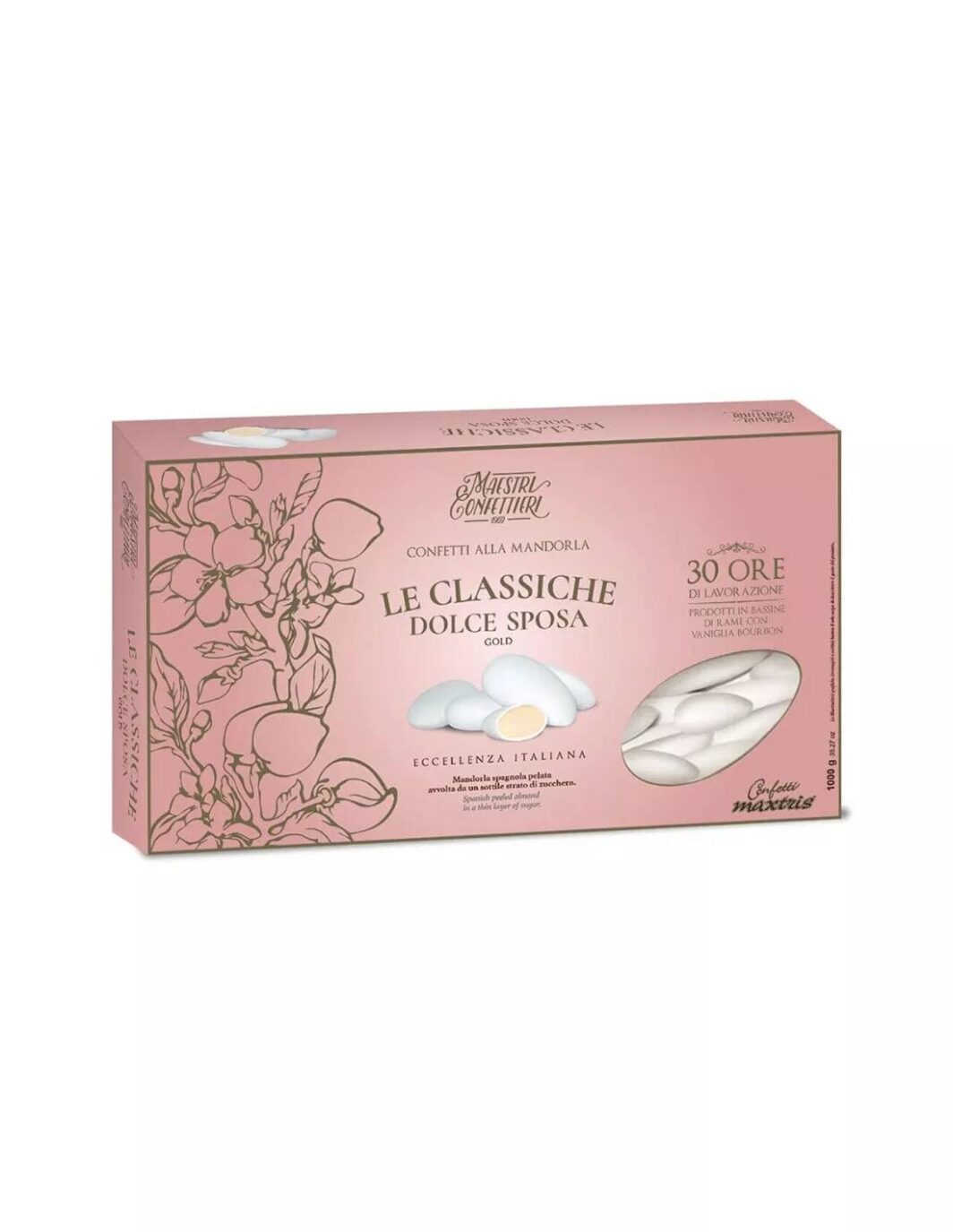 Confetti Maxtris Mandorla Bianco | Dolce Sposa 1 Kg