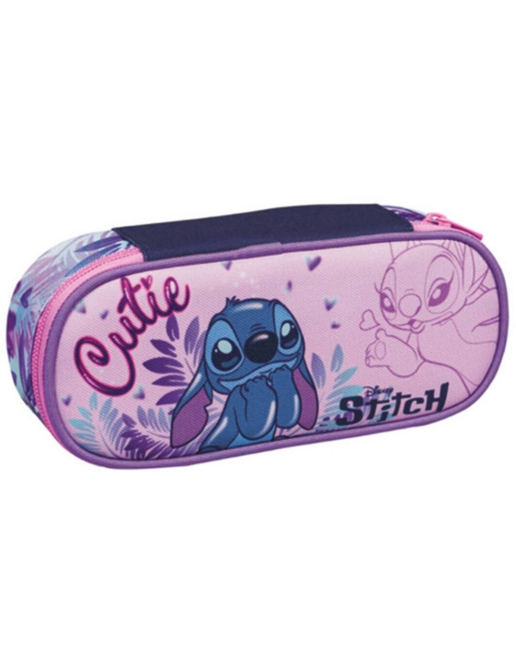 Seven Disney Stitch e Angel - Astuccio Bustina Round Plus