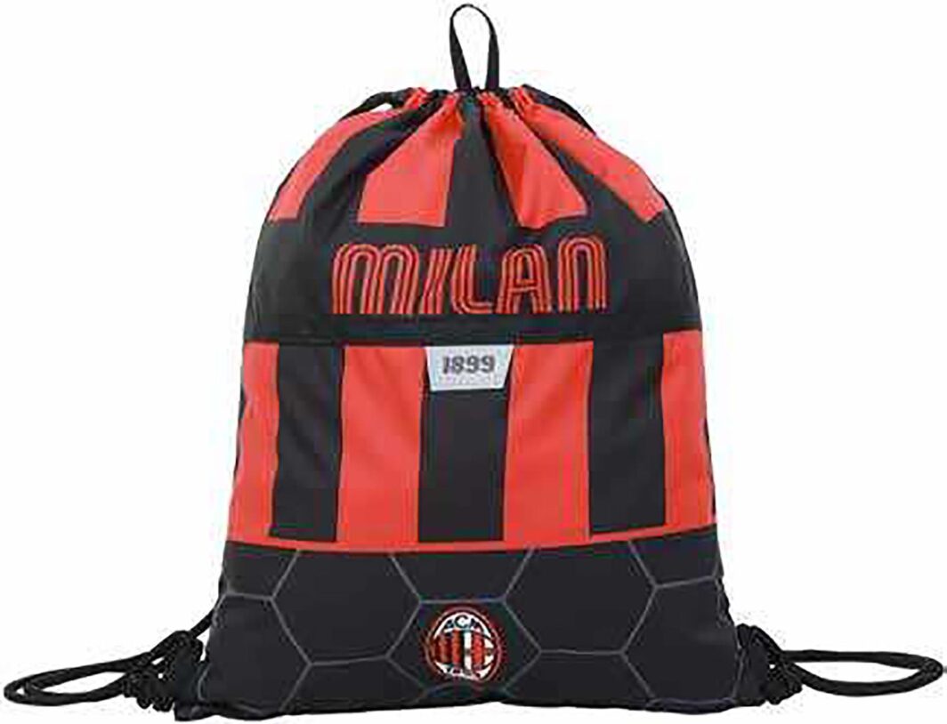 Seven Sacca-Zaino Milan, Winners Club, Rosso e Nero, Scuola, Tempo Libero