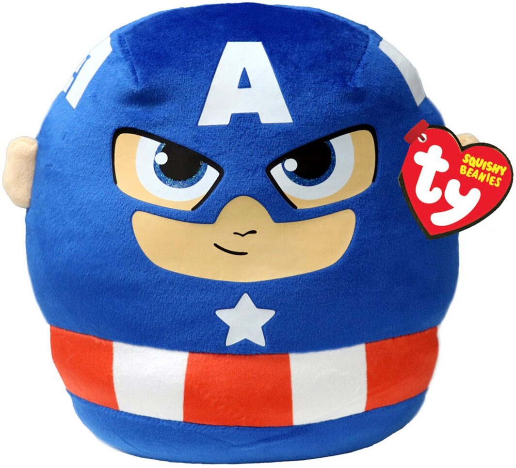 PELUCHE TY CAPTAIN AMERICA SQUISH